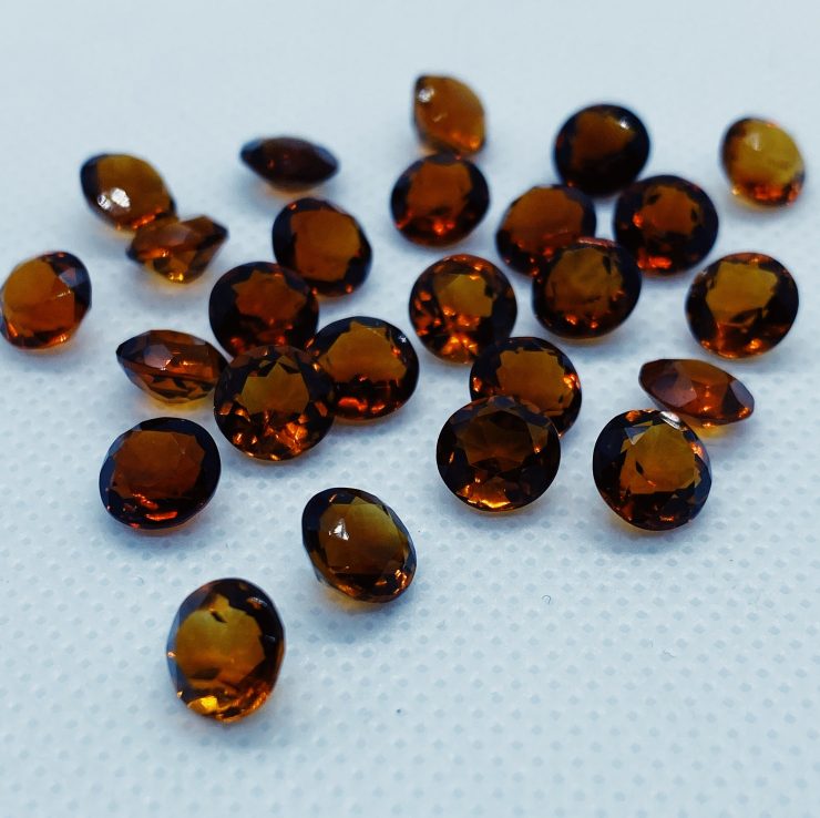 il fullxfull.3079241784 mdzh 10 scaled Madeira Citrine (Brazil) 5.25mm Round Shape Faceted Loose Gemstones for Jewellery Making