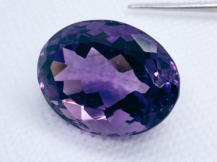 il fullxfull.3105429010 43so scaled 36.45 cts Brazilian Amethyst Natural Faceted Large Oval Shape Loose Gemstone in 25x19mm for Jewellery Making