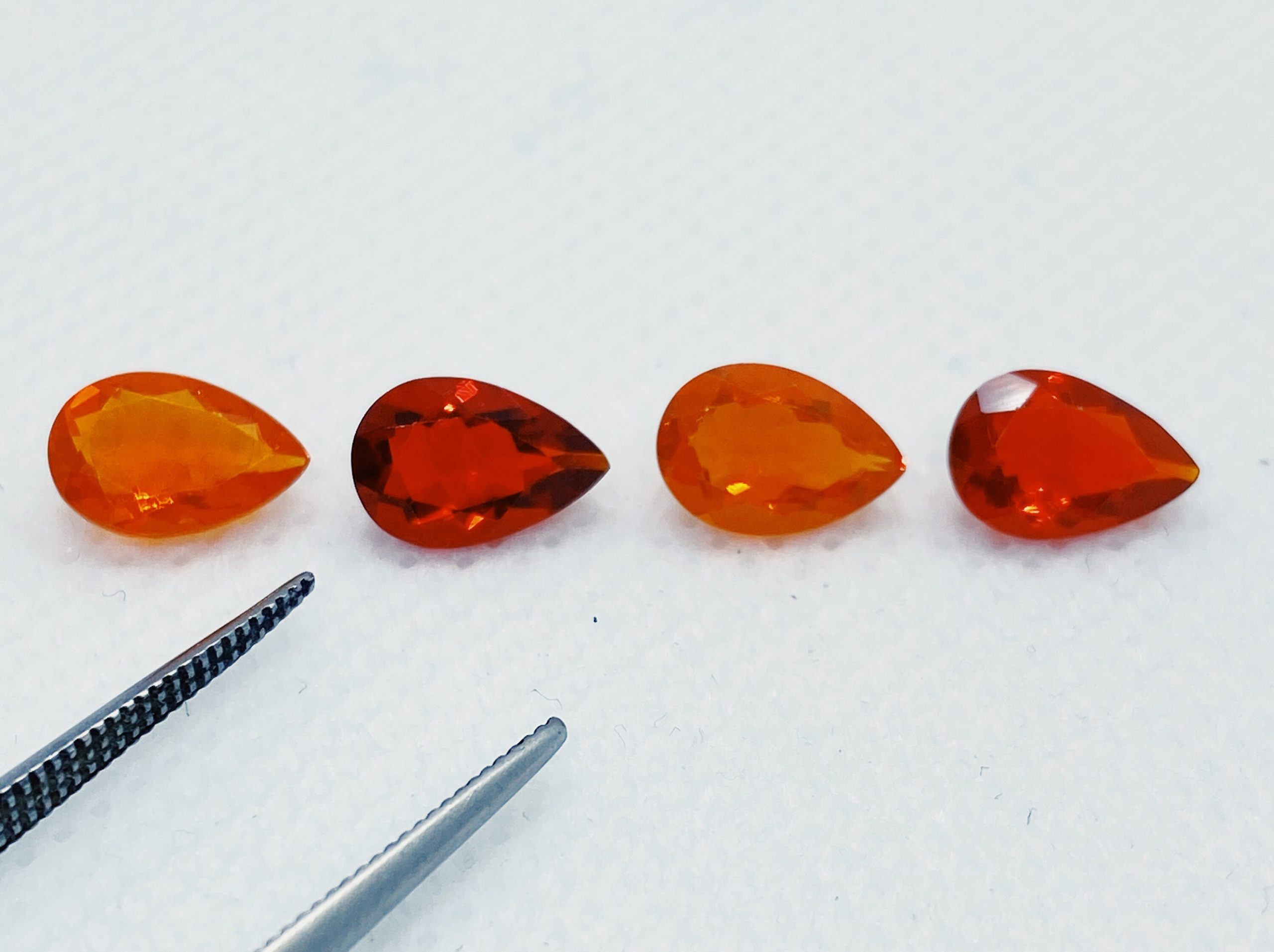 il fullxfull.3108312926 pinh scaled Mexican Fire Opal Faceted Pear Cut in 6x4mm & 9x6mm For Jewellery Making