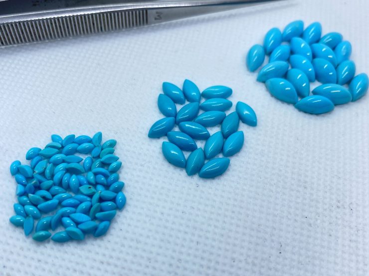 il fullxfull.3109763118 78q0 scaled Turquoise (Arizona) Marquise Cabochon in Assorted Sizes From 4x2mm To 10x5mm For Jewellery Making