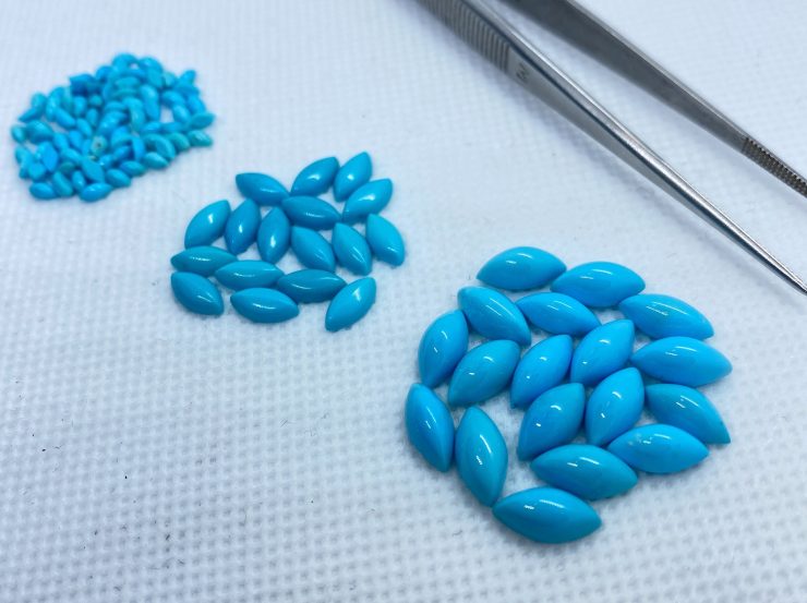 il fullxfull.3109763464 h00f scaled Turquoise (Arizona) Marquise Cabochon in Assorted Sizes From 4x2mm To 10x5mm For Jewellery Making