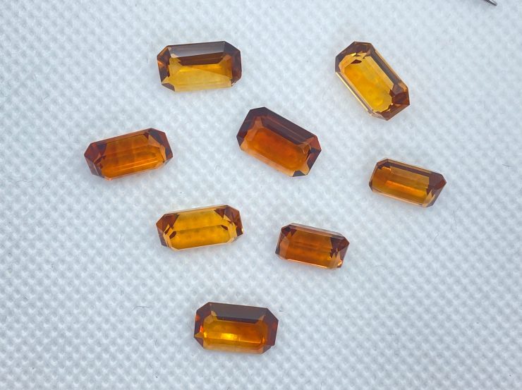 il fullxfull.3111943812 3e48 scaled Madeira Citrine (Brazil) Faceted Octagon Loose Gemstones In Sizes Ranging From 7x5mm to 11x7mm For Jewellery Making