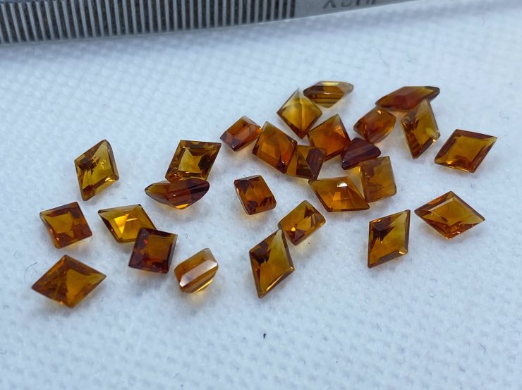 il fullxfull.3112056840 a97o scaled Madeira Citrine (Brazil) Faceted Lozenge Shape Loose Gemstones in 6x4mm, 7x5mm & 8x6mm for Jewellery Making