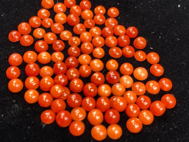 il fullxfull.3119105732 1nx1 scaled Red Coral Round Shape Cabochon Loose Gemstones in Assorted Sizes from 2.5mm to 6.3mm for Jewellery Making