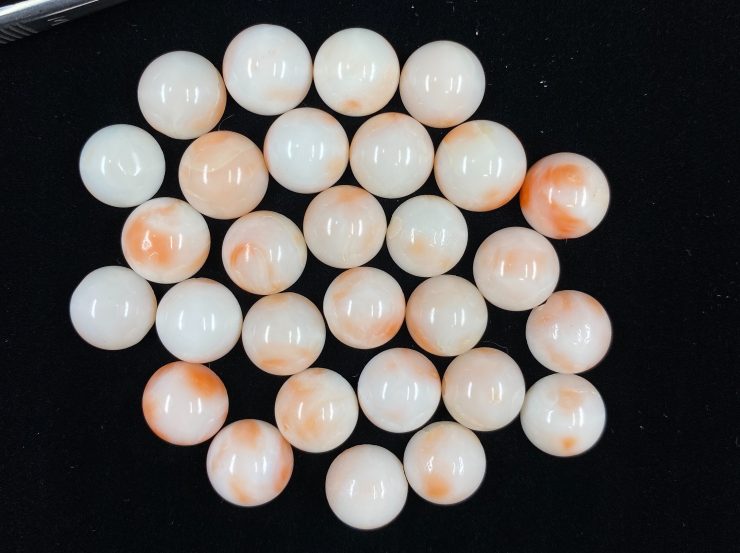 il fullxfull.3119238234 igk9 scaled Pink Coral Round Shape Cabochon Loose Gemstones in Sizes from 2mm to 10mm for Jewellery Making