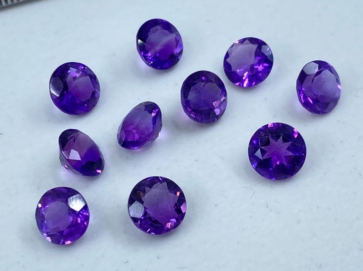 il fullxfull.3121111766 g211 scaled Amethyst (African) Faceted Round Shape First Quality Loose Gemstones in Sizes from 1.75mm to 12mm for Jewellery Making