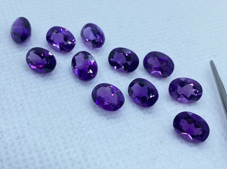 il fullxfull.3121141154 lc2f scaled Amethyst (African) Faceted Oval First Quality in Assorted Sizes from 4x3mm to 20x15mm