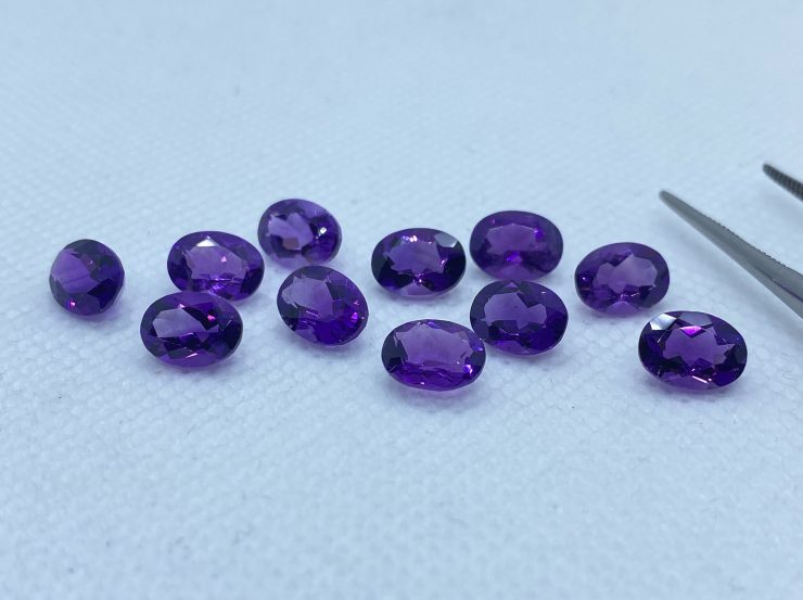 il fullxfull.3121141798 880s scaled Amethyst (African) Faceted Oval First Quality in Assorted Sizes from 4x3mm to 20x15mm