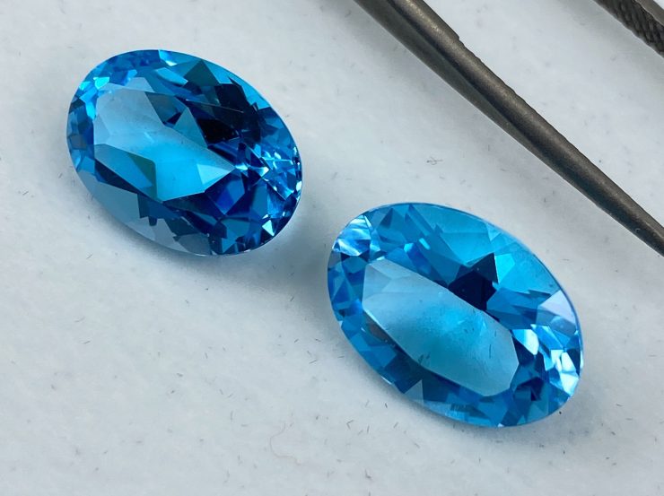 il fullxfull.3121164848 daal scaled Swiss Blue Topaz Faceted Oval Shape Loose Gemstones in Assorted Sizes Ranging from 4x3mm to 18x13mm for Jewellery Making