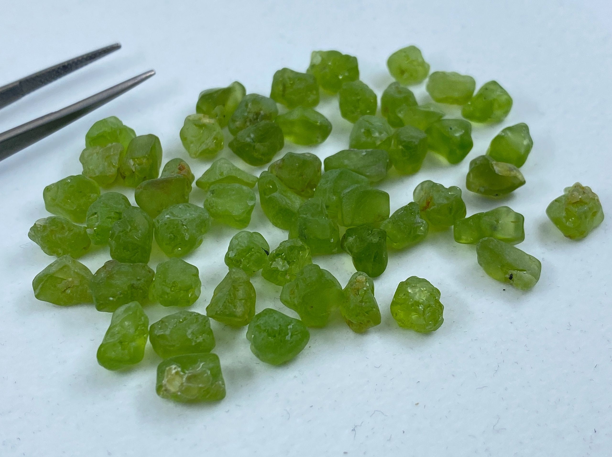 il fullxfull.3126112090 tw1d scaled Rough Peridot (American) 6-8mm Raw Gemstones Sold in Lots of 10 to 100 - For Gemstone Faceting, Jewellery Making & Healing