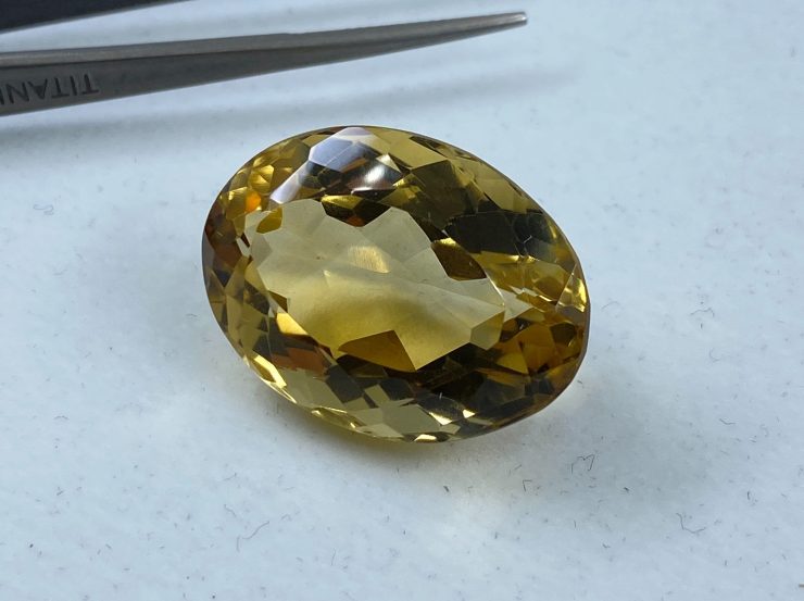 il fullxfull.3131764274 fp2p scaled 41.16cts Citrine (Brazil) 25x19mm Faceted Large Oval Shape Gemstone For Jewellery Making