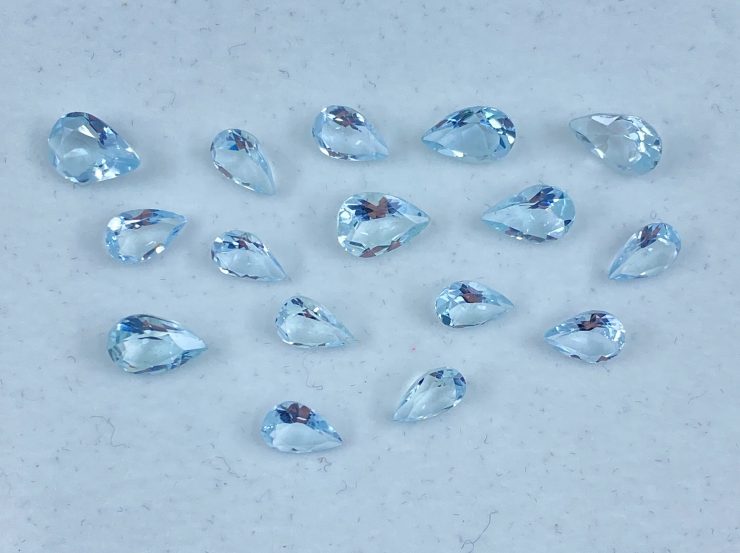 il fullxfull.3137124498 l2pc scaled Aquamarine Commercial Quality Faceted Pear Shape Loose Gemstones In 6x4mm & 7x5mm For Jewellery Making