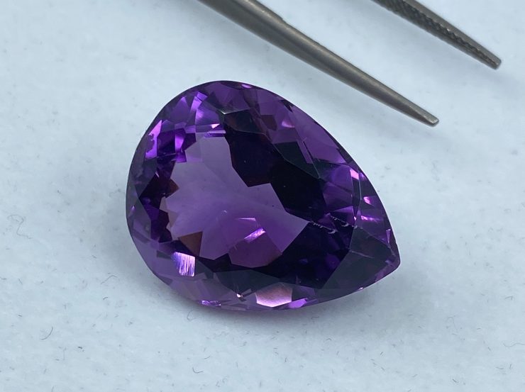 il fullxfull.3138217670 6enm scaled 25.75cts Brazilian Amethyst 23.4x18.2mmNatural Faceted Large Pear Shape Loose Gemstone For Jewellery Making