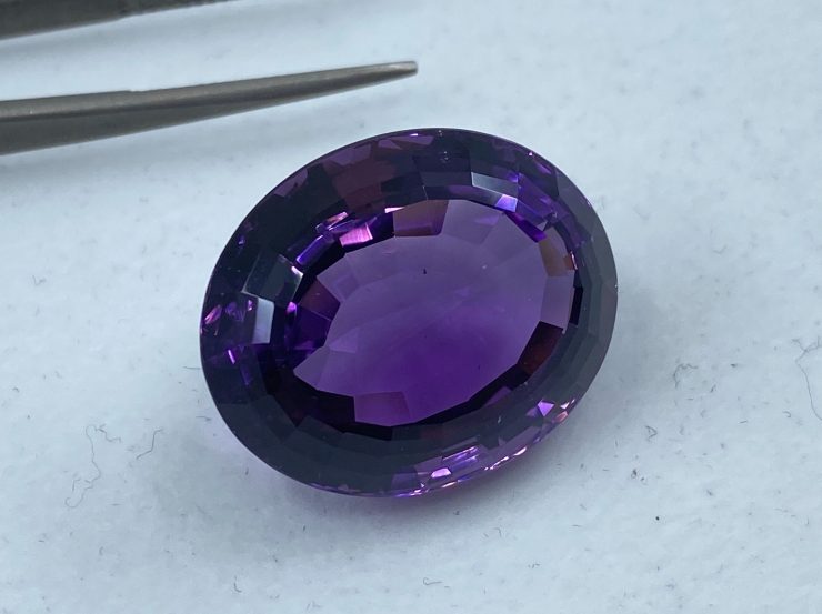 il fullxfull.3138228762 9m4a scaled 37.68cts Brazilian Amethyst Natural Faceted Large Oval Shape Loose Gemstone For Jewellery Making 23x19.4mm