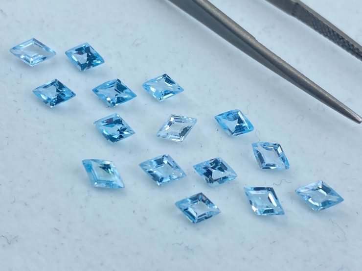 il fullxfull.3138508228 gp2a scaled Sky Blue Topaz Faceted Lozenge Shape Loose Gemstones in 6x4mm for Jewellery Making