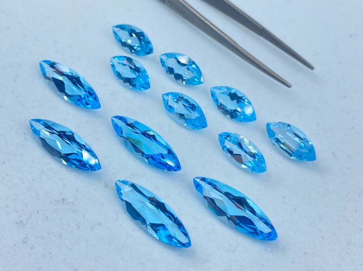 il fullxfull.3138513966 7iqh scaled Sky Blue Topaz Faceted Marquise Shape Loose Gemstones in Assorted Sizes Ranging from 4x2mm to 21x7mm for Jewellery Making