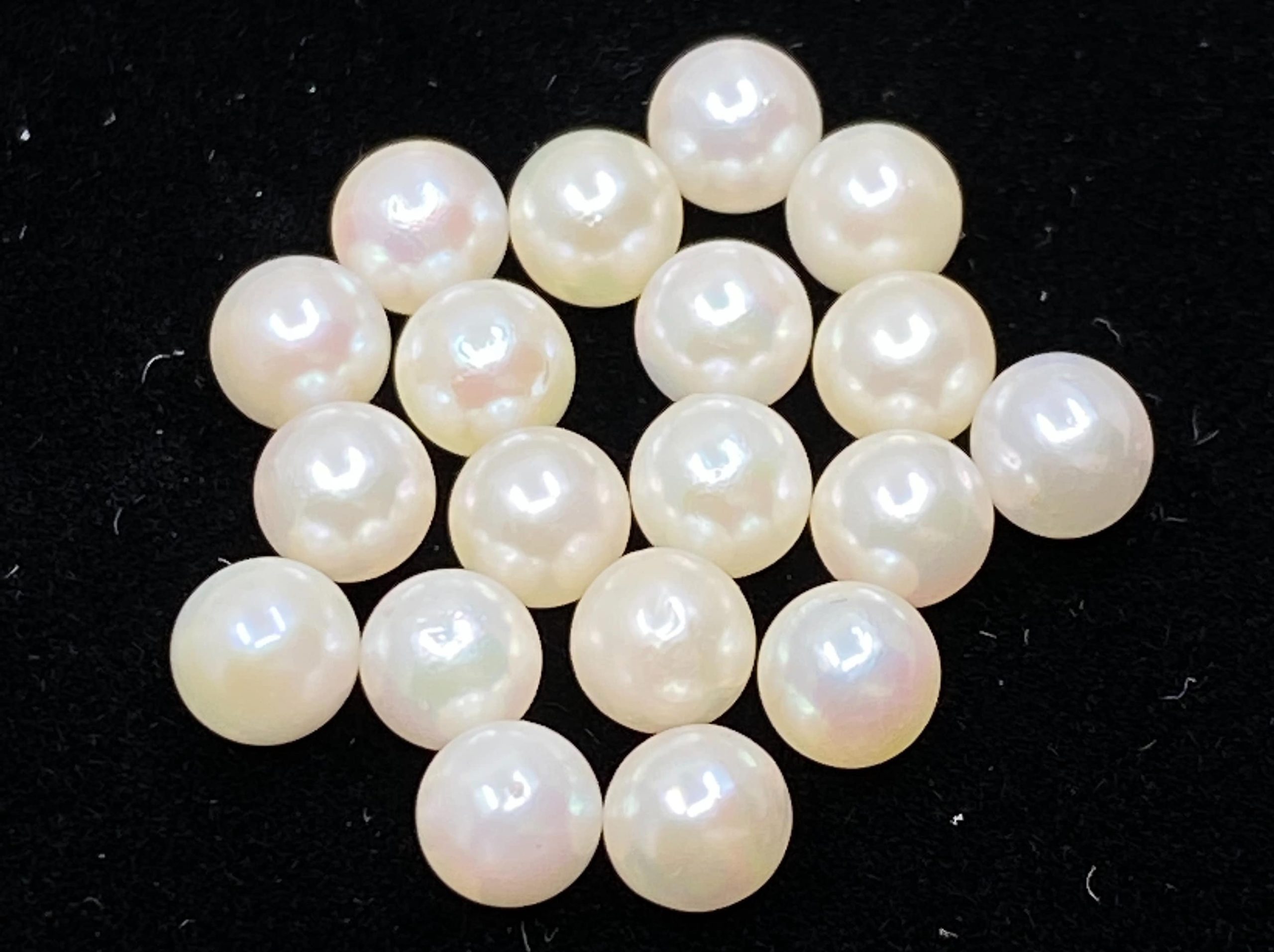 il fullxfull.3140875994 duz4 1 scaled White Cultured Pearls (Japan) Full Round Undrilled Loose Beads in Sizes From 2.5mm to 3.75mm For Jewellery Making (NOT freshwater pearls)