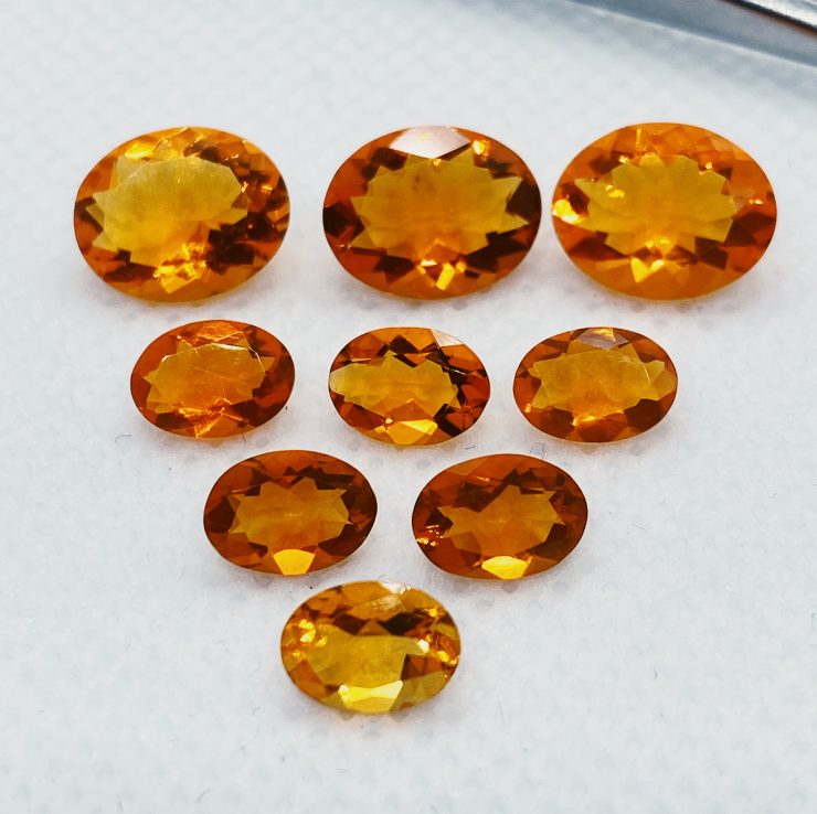 il fullxfull.3155983911 madt scaled Mexican Fire Opal Faceted Oval Shape Loose Gemstones in Sizes From 5x3mm to 10x8mm for Jewellery Making