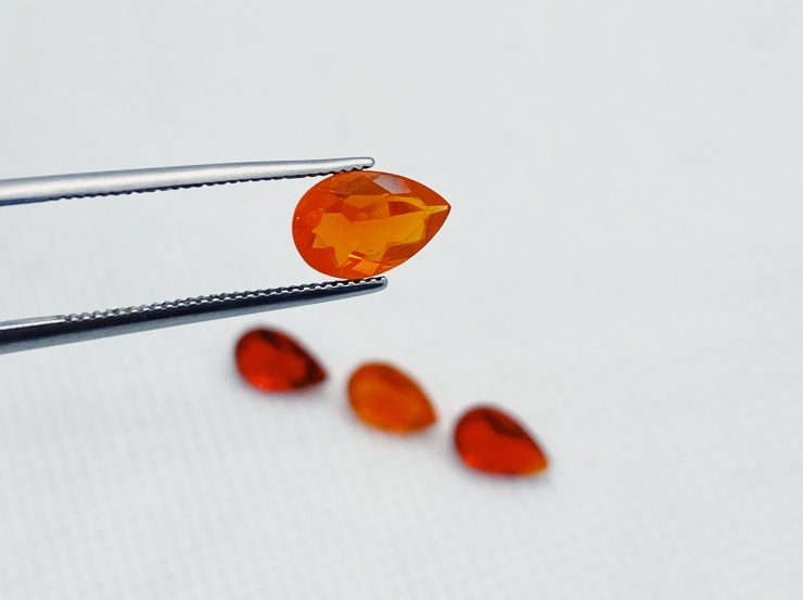 il fullxfull.3156028931 95w4 scaled Mexican Fire Opal Faceted Pear Cut in 6x4mm & 9x6mm For Jewellery Making