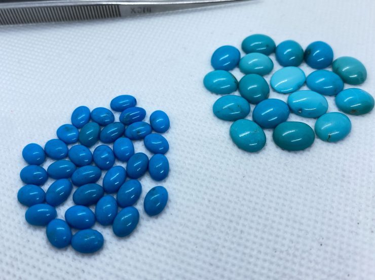 il fullxfull.3157036523 5efw scaled Turquoise (Arizona) Oval Cabochon in Assorted Sizes from 4x3mm to 12x10mm for Jewellery Making