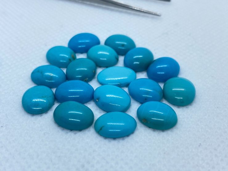 il fullxfull.3157037179 m4tq scaled Turquoise (Arizona) Oval Cabochon in Assorted Sizes from 4x3mm to 12x10mm for Jewellery Making