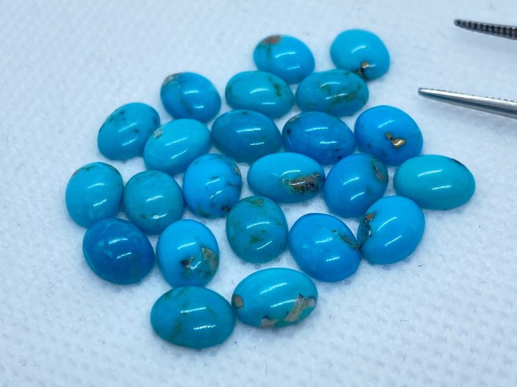 il fullxfull.3157037827 f0vv scaled Turquoise (Arizona) Oval Cabochon in Assorted Sizes from 4x3mm to 12x10mm for Jewellery Making