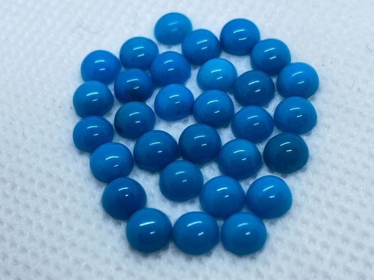 il fullxfull.3157138025 rg9e scaled Turquoise (Arizona) Round Shape Cabochon Loose Gemstones in Assorted Sizes from 1.5mm to 5mm for Jewellery Making