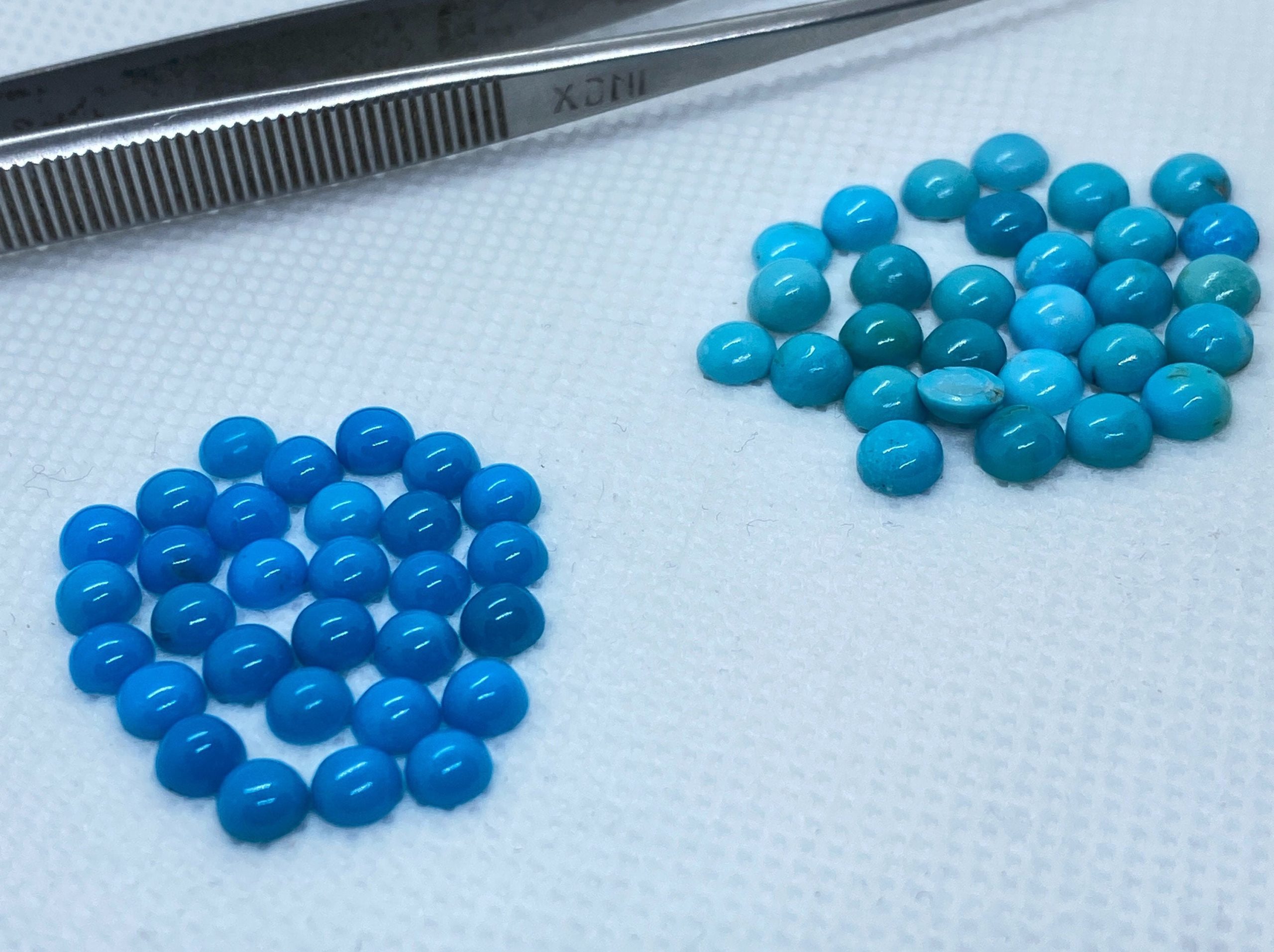 il fullxfull.3157222069 ohhk scaled Turquoise (Arizona) Round Shape Cabochon Loose Gemstones in Assorted Sizes from 1.5mm to 5mm for Jewellery Making