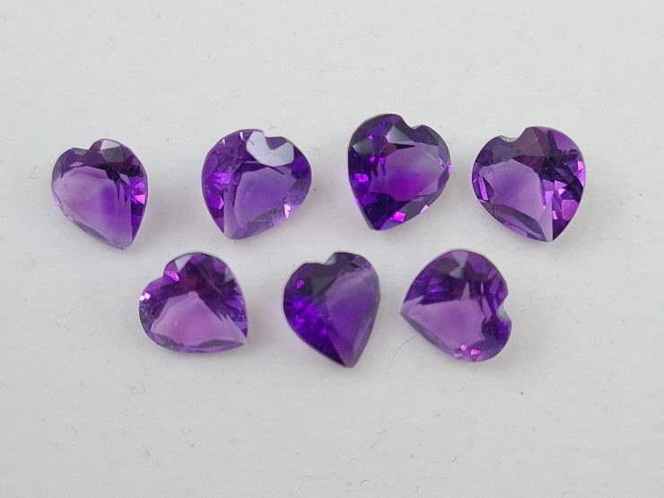 il fullxfull.3159181766 rvy1 scaled Amethyst (African) Faceted Heart Shape Loose Gemstones in Assorted Sizes from 4mm to 8mm for Jewellery Making