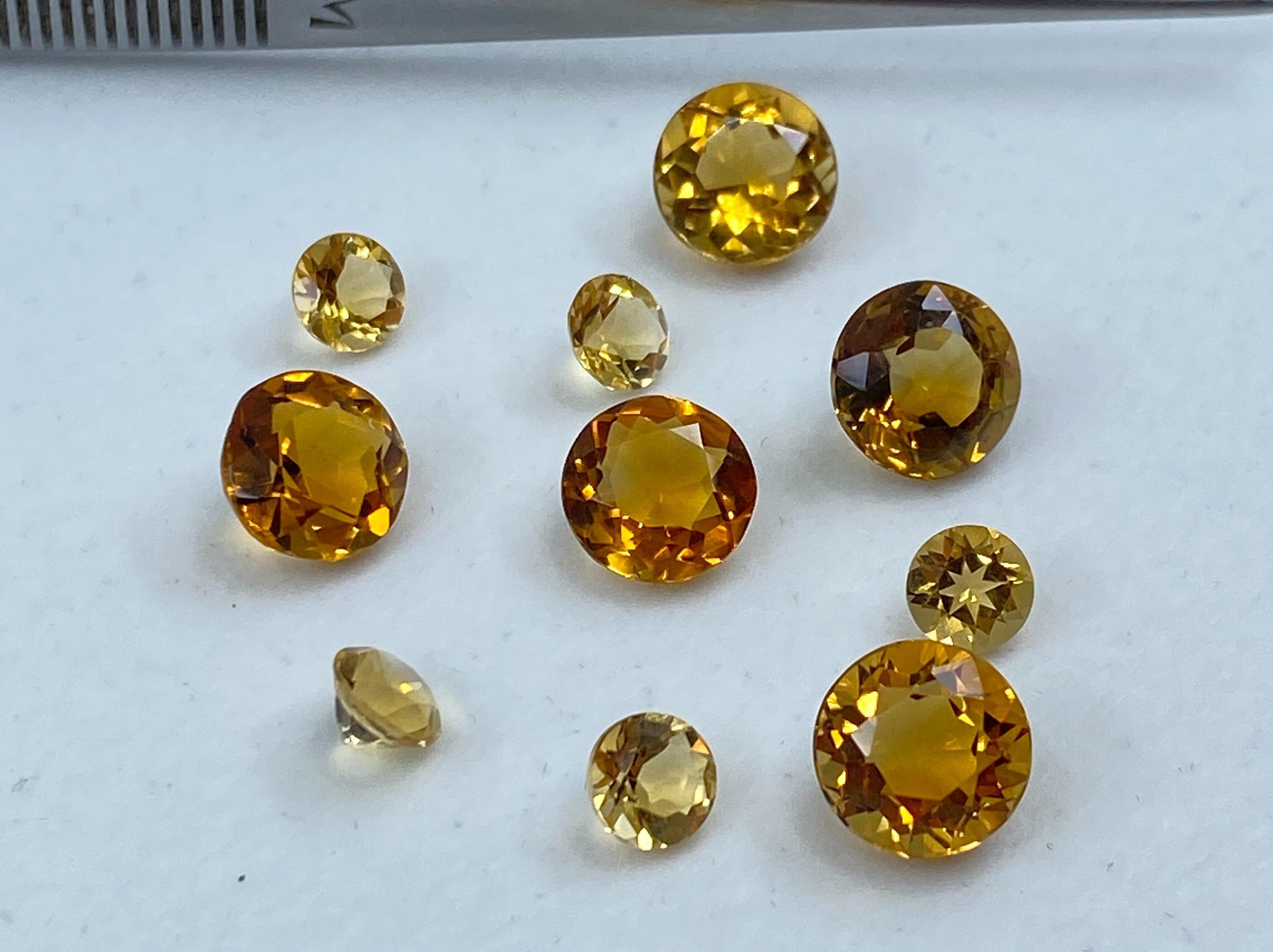 il fullxfull.3159275866 olbg scaled Citrine (Brazil) Natural Faceted Round Gemstones in Assorted Sizes Ranging from 1.5mm to 12mm for Jewellery Making