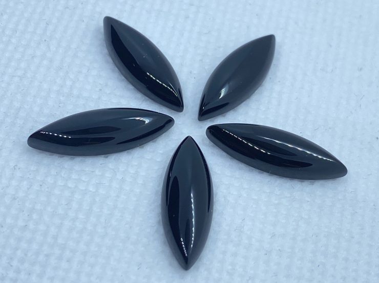 il fullxfull.3161099000 gq7x scaled Onyx Cabochon Marquise Loose Gemstones In Assorted Sizes Ranging From 10x5mm To 21x7mm For Jewellery Making