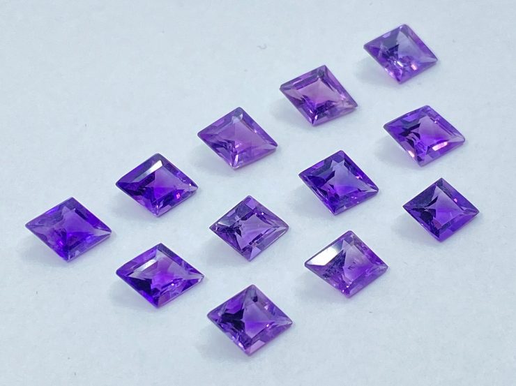 il fullxfull.3161176632 3sz3 scaled Amethyst (Brazilian) Faceted Lozenge Shape Loose Gemstones in 8x6mm For Jewellery Making