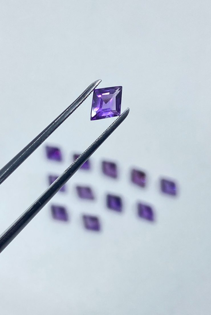 il fullxfull.3161177366 50gb scaled Amethyst (Brazilian) Faceted Lozenge Shape Loose Gemstones in 8x6mm For Jewellery Making