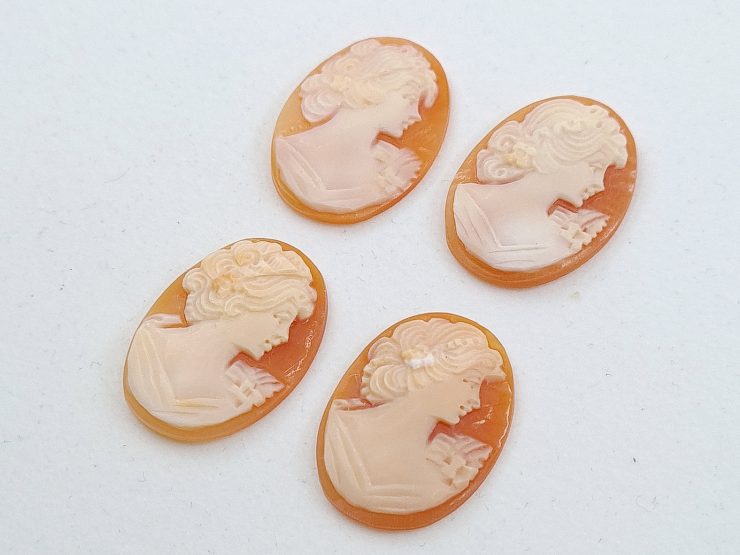 il fullxfull.3164004330 kv9h scaled Coral (Italy) Cameo Oval Gemstones in Assorted Sizes from 6x4mm to 45x35mm for Jewellery Making