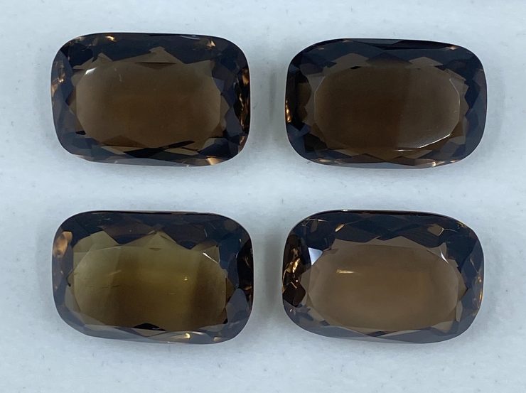 il fullxfull.3165797537 h3a3 scaled Large Size Smoky Quartz Faceted Antique Cut Loose Gemstone In 24x16mm For Jewellery Making