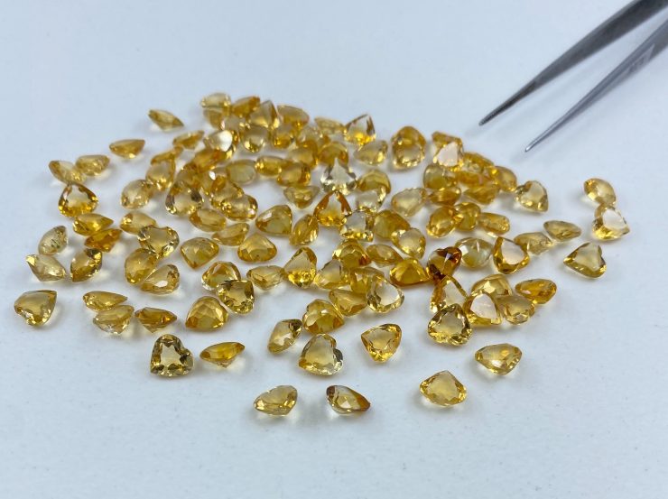 il fullxfull.3166744249 g5bn scaled Citrine (Brazil) Natural Faceted Heart Shape Loose Gemstones in Assorted Sizes Ranging from 3mm to 8mm for Jewellery Making