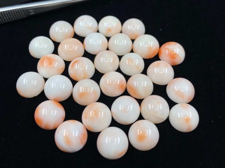 il fullxfull.3166958019 bvlz scaled Pink Coral Round Shape Cabochon Loose Gemstones in Sizes from 2mm to 10mm for Jewellery Making