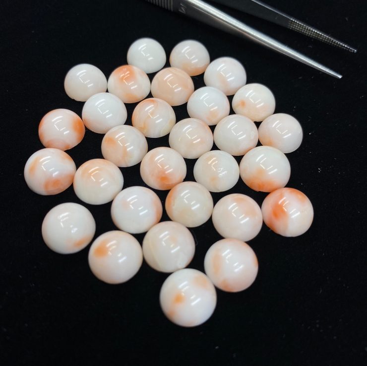 il fullxfull.3166958227 ge65 scaled Pink Coral Round Shape Cabochon Loose Gemstones in Sizes from 2mm to 10mm for Jewellery Making