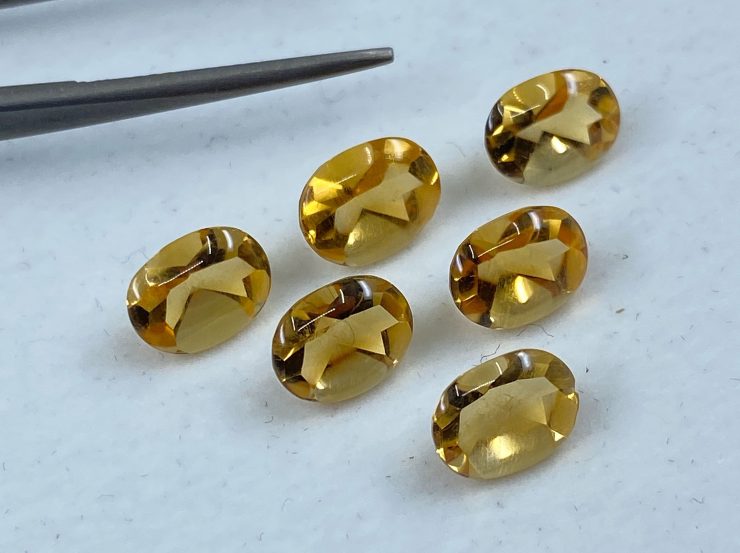 il fullxfull.3171979985 f7nh scaled Citrine (Brazil) Buff Top Oval Loose Gemstones in Assorted Sizes Ranging from 8x6mm to 10x8mm for Jewellery Making