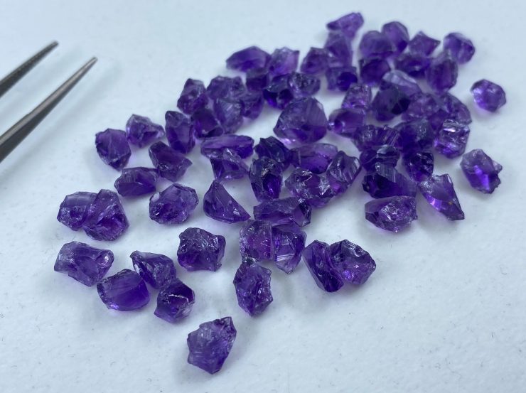 il fullxfull.3173804307 3u1h scaled Rough Amethyst (African) 6-8mm Raw Gemstones Sold in Lots of 10 to 100 - For Gemstone Faceting, Jewellery Making & Healing