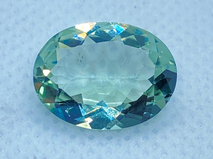 Green Amethyst Faceted Oval Gems in 12x10mm & 14x10mm for Jewellery Making