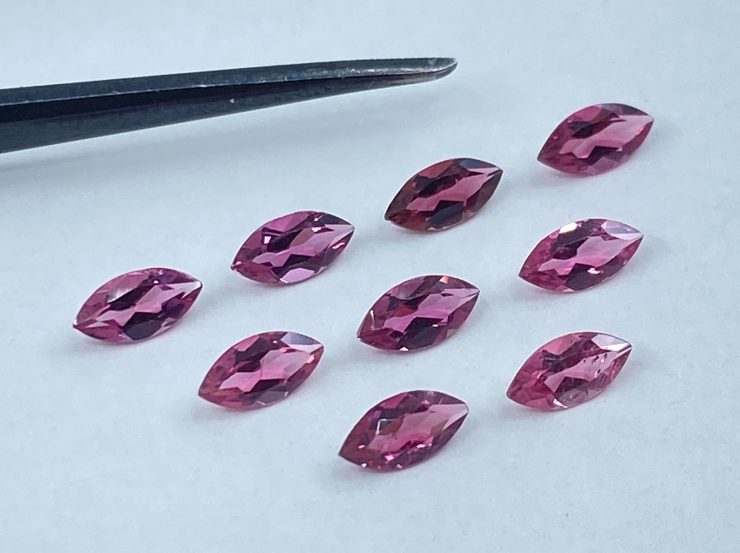 il fullxfull.3175513216 8yqo scaled Pink Tourmaline Faceted Marquise Shape Gemstones in 4x2mm, 5x2.5mm and 6x3mm for Jewellery Making