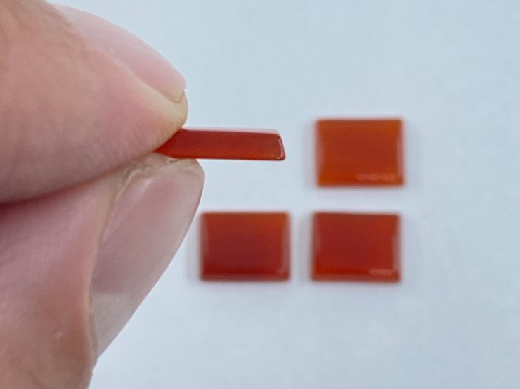 il fullxfull.3177119546 ef61 scaled Flat Red Carnelian SBBT Rectangle Shape Gemstones in Assorted Sizes from 6x2mm to 13x5mm for Jewellery Making