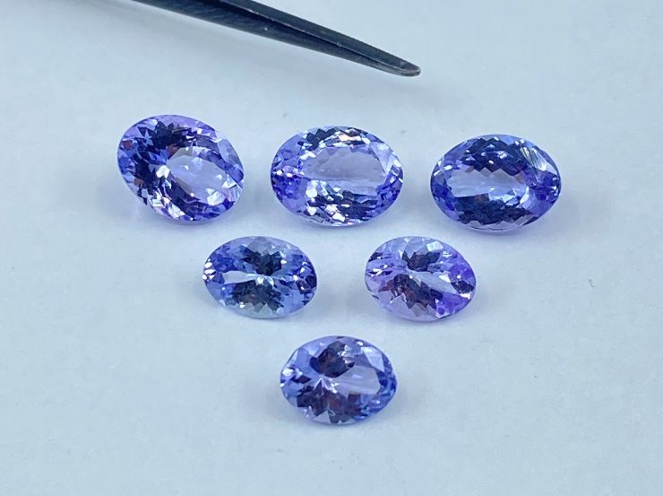 il fullxfull.3177745340 snrt scaled Tanzanite Faceted Oval Shape Loose Gemstones in Assorted Sizes from 4x3mm to 8x6mm for Jewellery Making