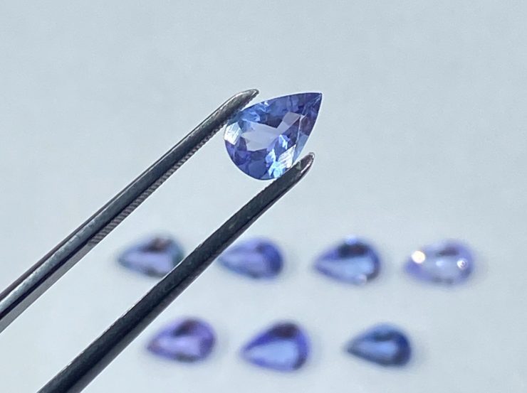 il fullxfull.3177775698 ivov scaled Tanzanite Faceted Pear Shape Loose Gemstones in 5x3mm, 6x4mm and 7x5mm for Jewellery Making