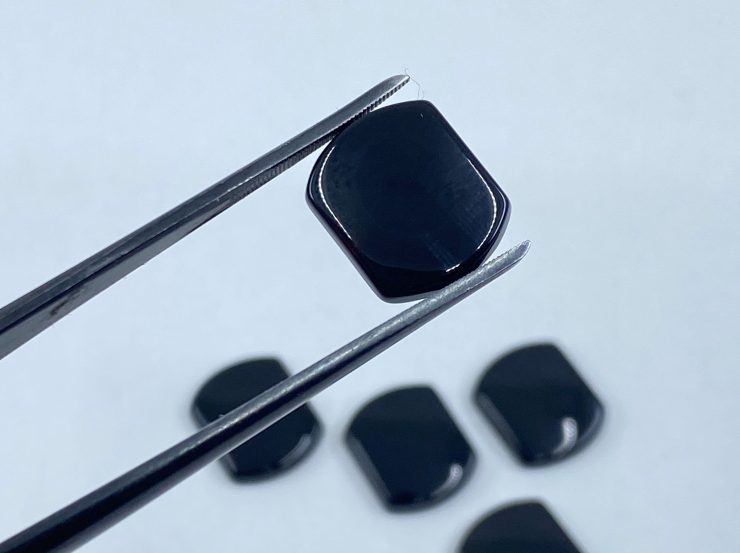 il fullxfull.3179381012 dadw scaled Flat Black Onyx Short Rounded Rectangle (Short Bottle) SBBT Gemstones in 7x5mm, 8x6mm and 12x10mm for Jewellery Making