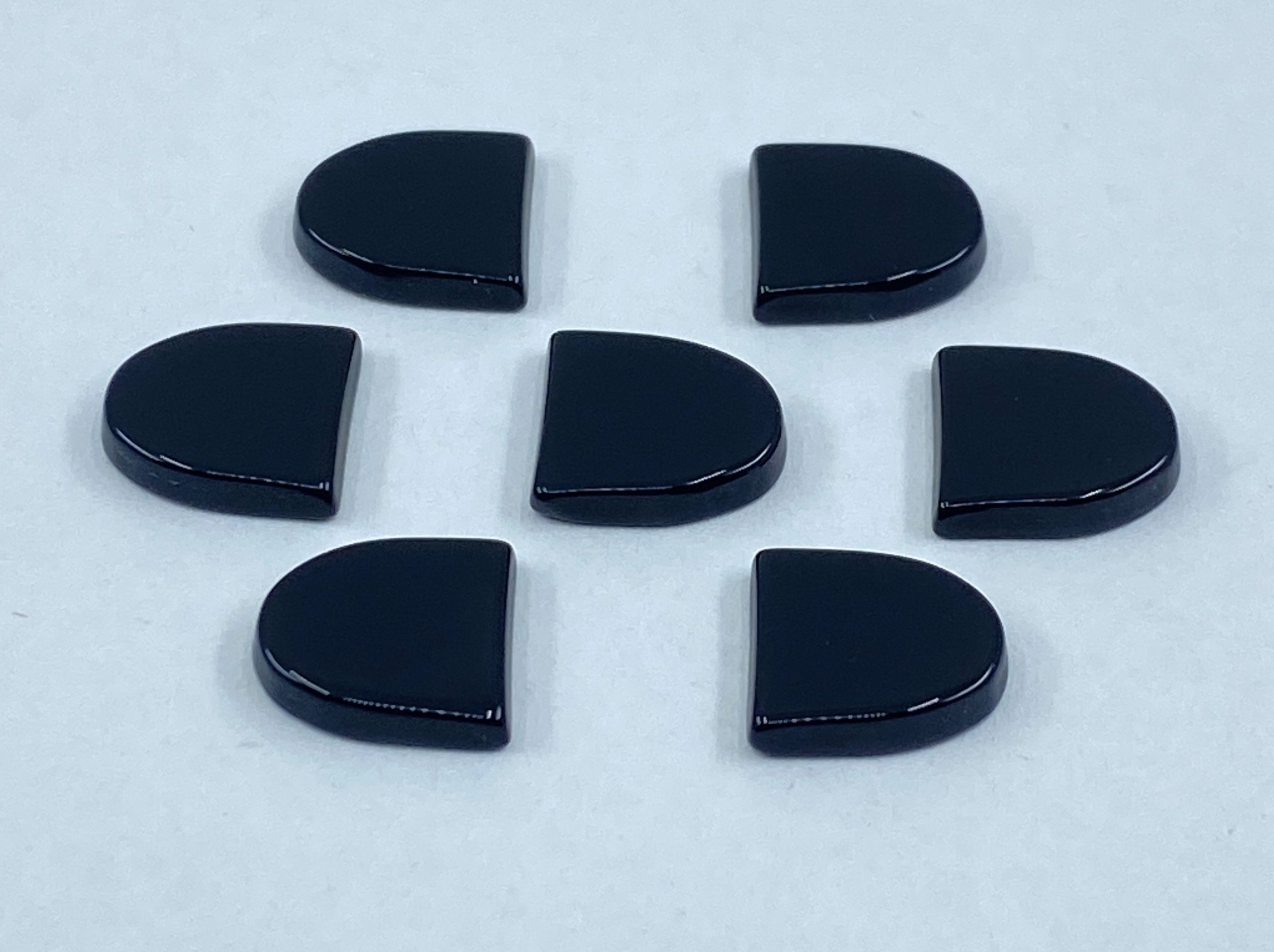 il fullxfull.3179409996 3il7 scaled Flat Black Onyx Half Oval D Shape SBBT Gemstones in 5x5.5mm & 6x6.5mm for Jewellery Making