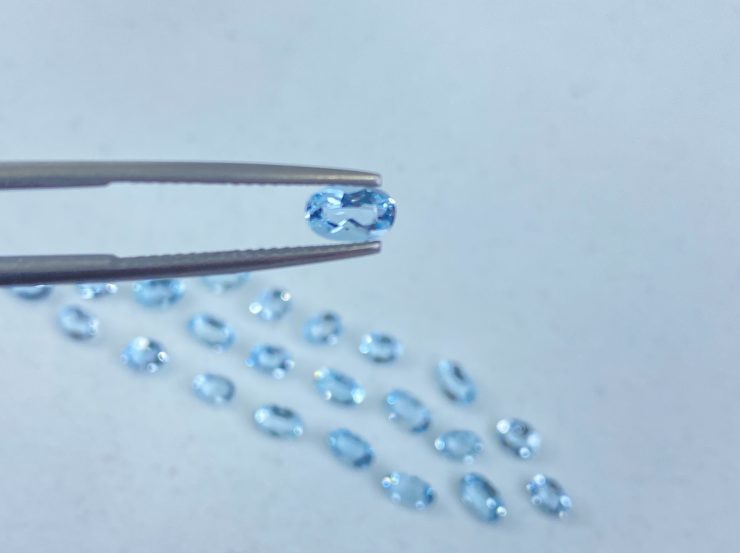 il fullxfull.3184837787 l9lv scaled Aquamarine Commercial Quality Faceted Oval Loose Gemstones In Sizes Ranging From 4x3mm To 10x8mm For Jewellery Making