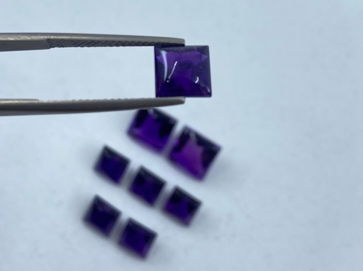 il fullxfull.3185912143 7cd9 scaled Amethyst (African) First Quality Buff Top Square Loose Gemstones in Assorted Sizes Ranging from 6mm to 10mm for Jewellery Making