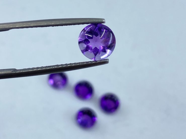 il fullxfull.3185919243 prl0 scaled Amethyst (Brazilian) Buff Top Round Loose Gemstones in 7mm for Jewellery Making